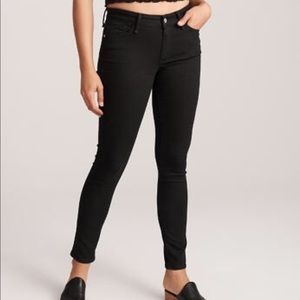 Abercrombie and Fitch low rise skinny jeans